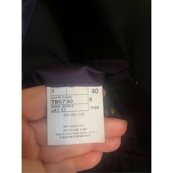 Ted Baker London Jay Ct Sport Suit Coat In Black 40R NEW - Picture 5 of 7